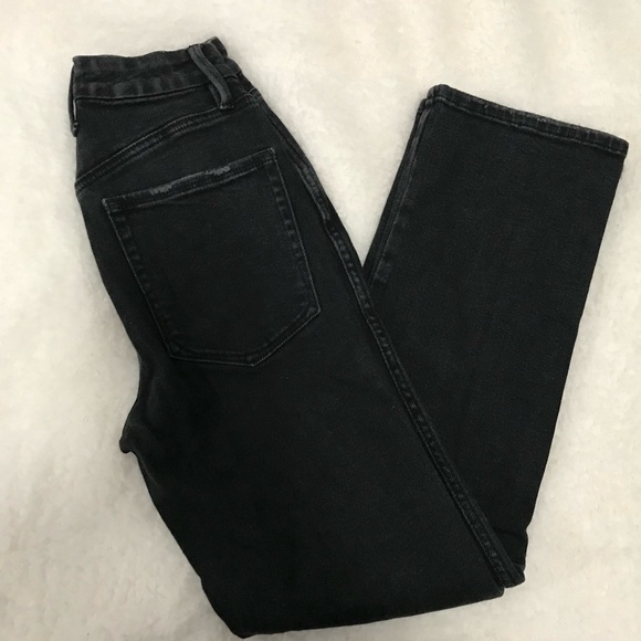 Good American Denim - Good American Good Curve Wide Leg Jeans Size 24